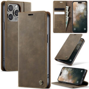 CaseMe iPhone 14 Pro Wallet Case – Magnetic & RFID Blocking