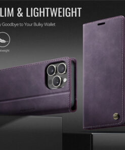 CaseMe iPhone 14 Pro Wallet Case – Magnetic & RFID Blocking - Image 8