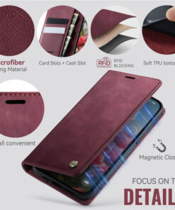 CaseMe iPhone 14 Pro Wallet Case – Magnetic & RFID Blocking - Image 4