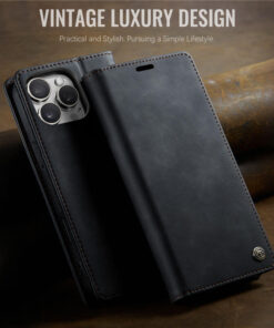 Alternative view of CaseMe iPhone 16 Pro Max Wallet Case – Magnetic & RFID Blocking