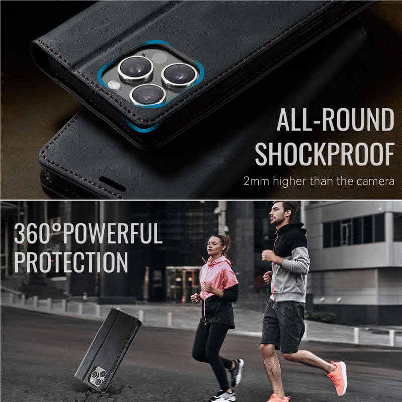 CaseMe iPhone 16 Pro Max Wallet Case – Magnetic & RFID Blocking - Image 7