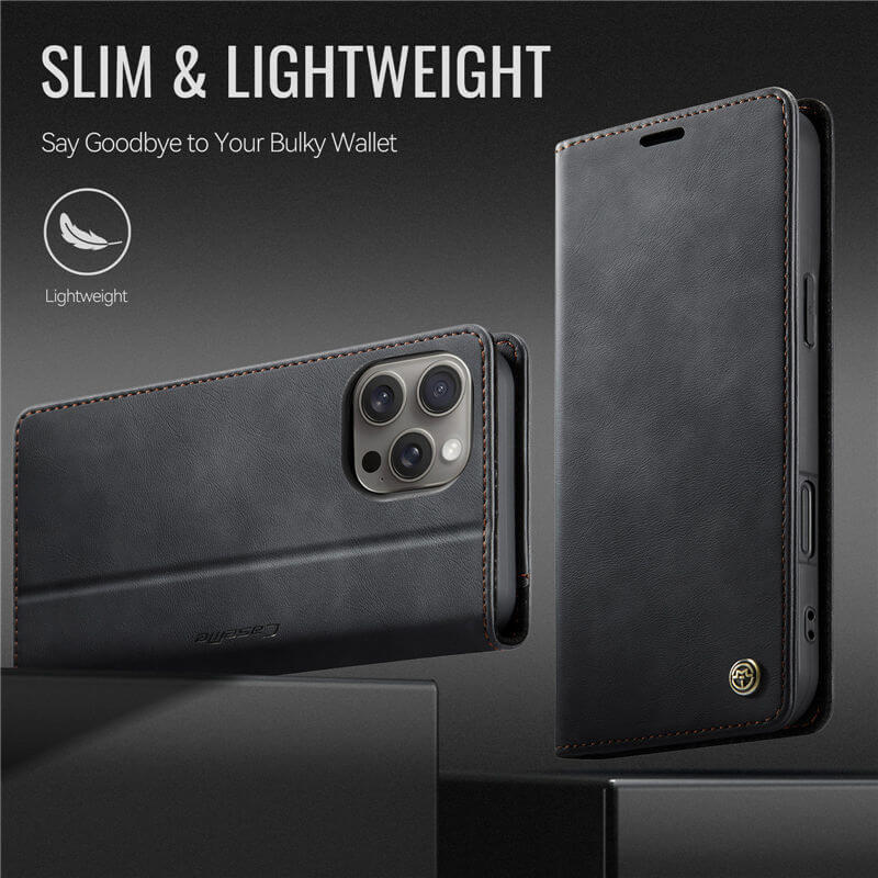 CaseMe iPhone 16 Pro Wallet Case – Magnetic & RFID Blocking - Image 8