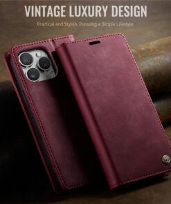Alternative view of CaseMe iPhone 16 Pro Wallet Case – Magnetic & RFID Blocking