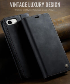 Alternative view of CaseMe iPhone 16e Wallet Case – Magnetic & RFID Blocking