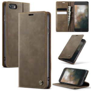 CaseMe iPhone 7/8/SE 2020/SE 2022 Wallet Case – Magnetic & RFID Blocking