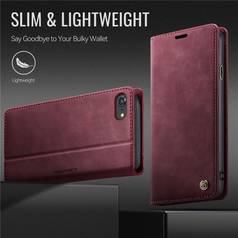 CaseMe iPhone 7/8/SE 2020/SE 2022 Wallet Case – Magnetic & RFID Blocking - Image 8