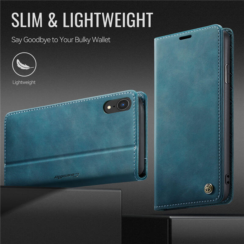 CaseMe iPhone XR Wallet Case – Magnetic & RFID Blocking - Image 8