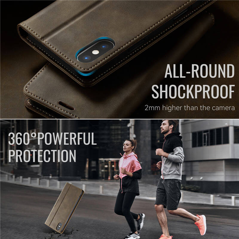 CaseMe iPhone X/XS Wallet Case – Magnetic & RFID Blocking - Image 7