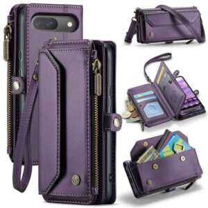 CaseMe Google Pixel 10/Pixel 10 Pro RFID Wallet Crossbody Case with Wireless Charging
