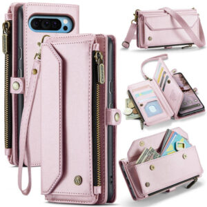 CaseMe Google Pixel 10 Pro XL RFID Wallet Crossbody Case with Wireless Charging
