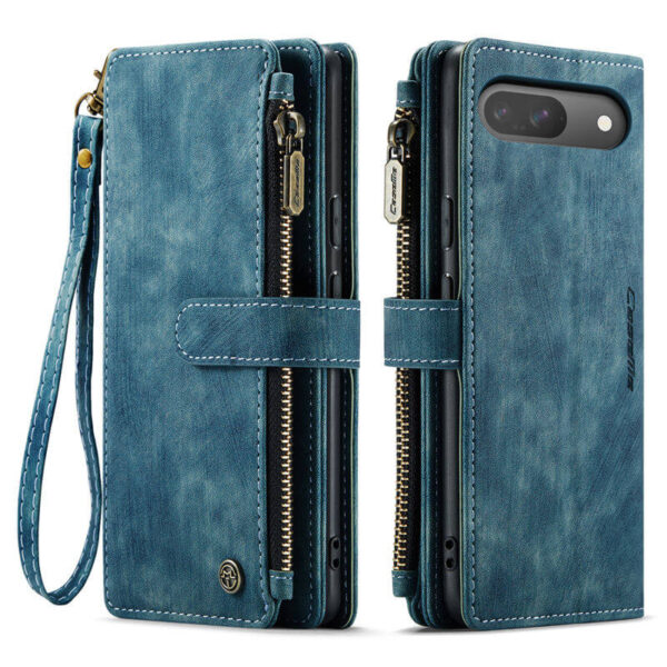 CaseMe Google Pixel 10/Pixel 10 Pro Wallet Kickstand Case with Wrist Strap - Image 3