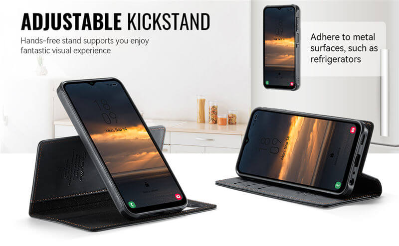 CaseMe Samsung Galaxy A14 2-in-1 Magnetic Wallet Case