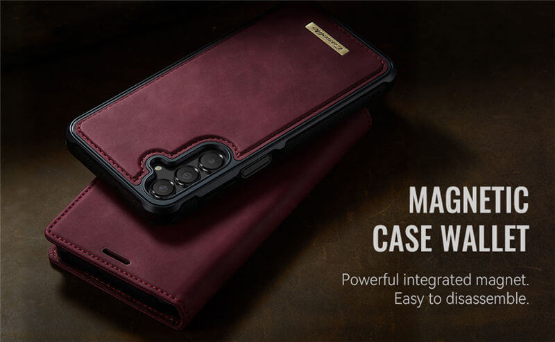 CaseMe Samsung Galaxy A15 2-in-1 Magnetic Wallet Case