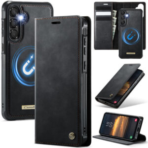 CaseMe Samsung Galaxy A55 2-in-1 Magnetic Wallet Case with RFID Blocking
