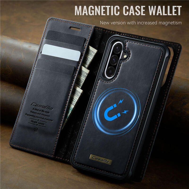 CaseMe Samsung Galaxy A36 2-in-1 Magnetic Wallet Case with RFID Blocking - Image 9