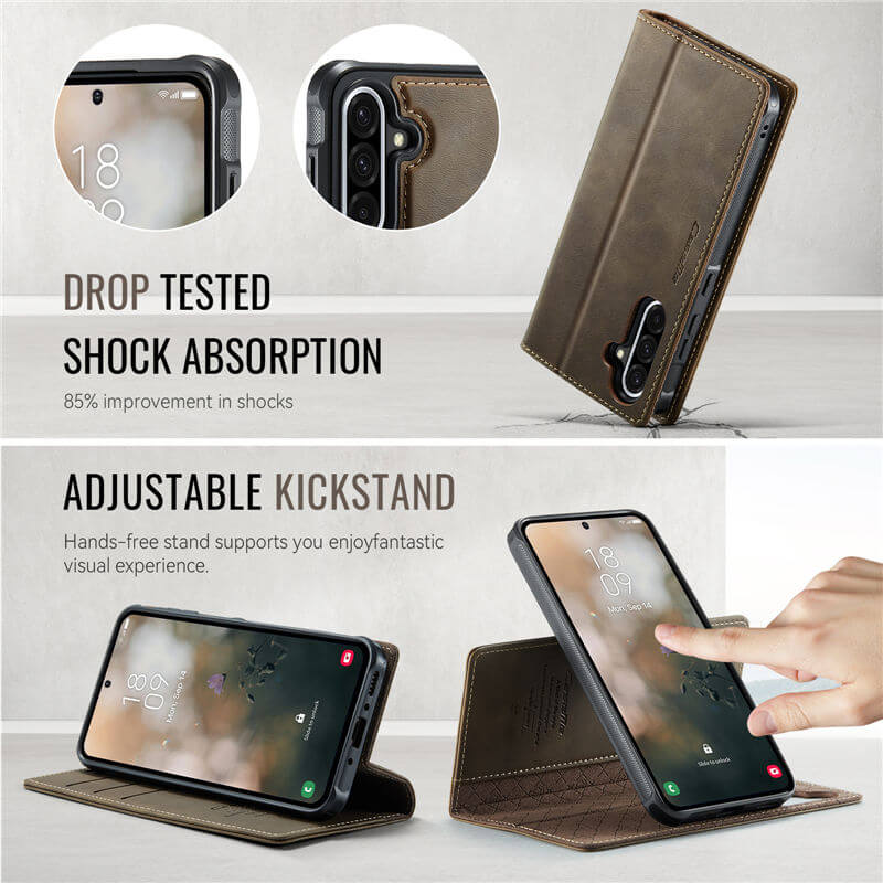CaseMe Samsung Galaxy A36 2-in-1 Magnetic Wallet Case with RFID Blocking - Image 6