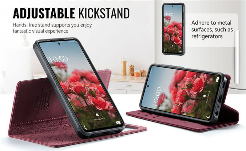 CaseMe Samsung Galaxy A52 2-in-1 Magnetic Wallet Case