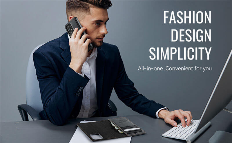 CaseMe Samsung Galaxy A52 2-in-1 Magnetic Wallet Case