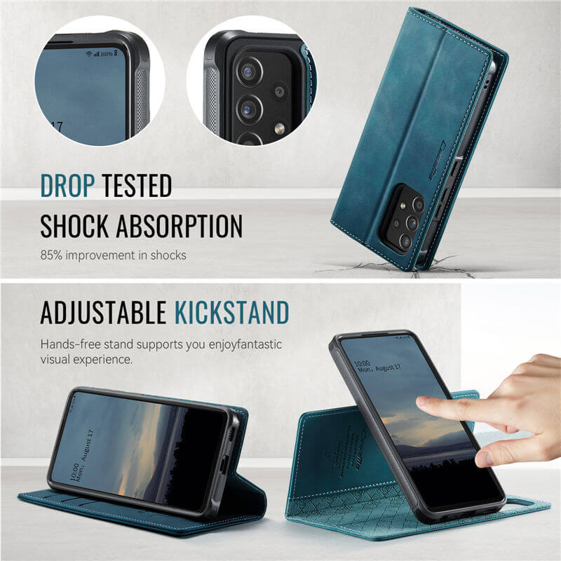 CaseMe Samsung Galaxy A53 5G 2-in-1 Magnetic Wallet Case with RFID Blocking - Image 6