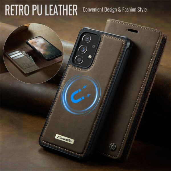 Alternative view of CaseMe Samsung Galaxy A53 5G 2-in-1 Magnetic Wallet Case with RFID Blocking