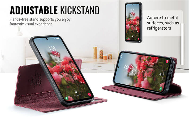 CaseMe Samsung Galaxy A54 2-in-1 Magnetic Wallet Case