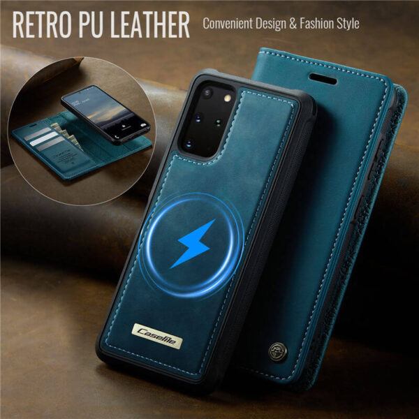 Alternative view of CaseMe Samsung Galaxy S20 Plus 2-in-1 Magnetic Wallet Case – Wireless Charging & RFID Blocking
