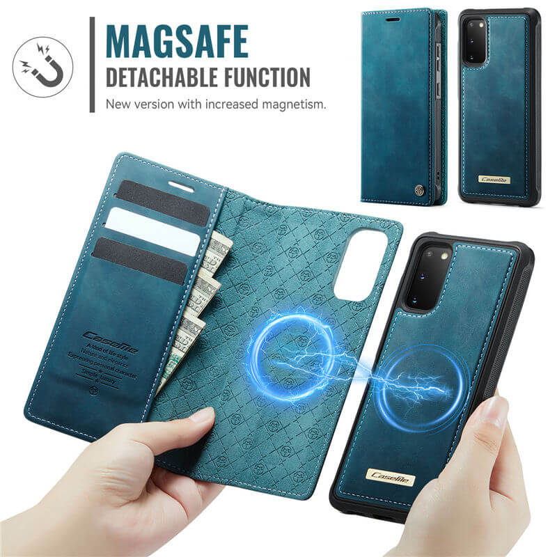 CaseMe Samsung Galaxy S20 2-in-1 Magnetic Wallet Case – Wireless Charging & RFID Blocking - Image 5