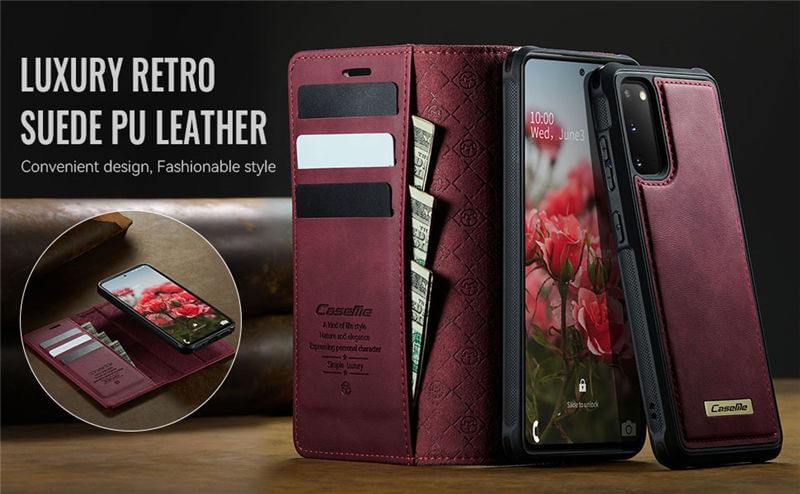 CaseMe Samsung Galaxy S20 Wallet Case