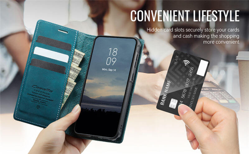 CaseMe Samsung Galaxy S21 FE Wallet Case