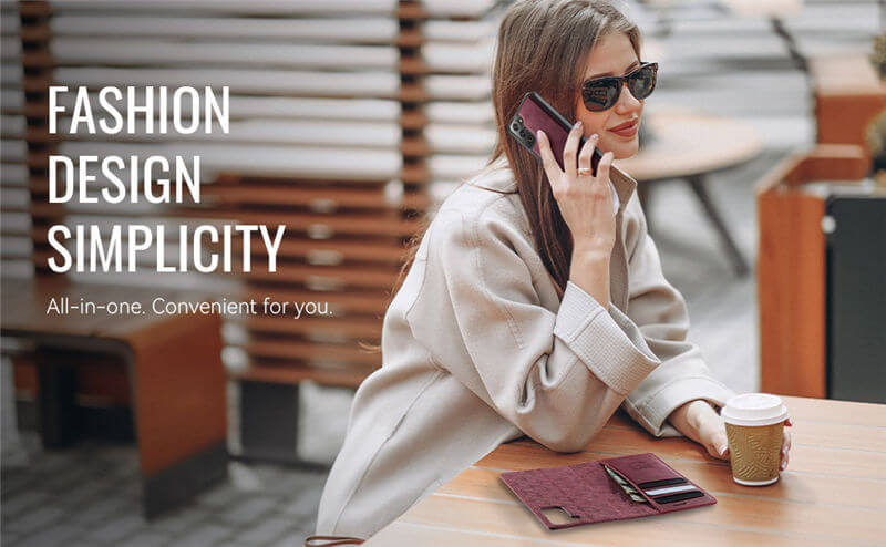 CaseMe Samsung Galaxy S21 FE Wallet Case