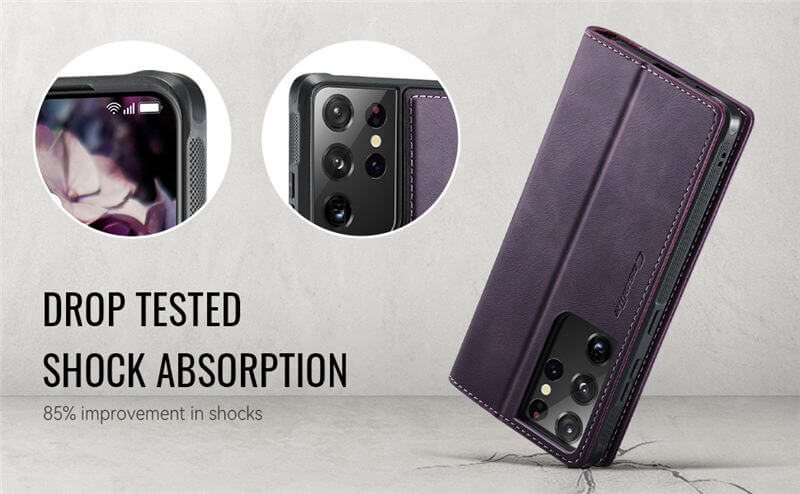 CaseMe Samsung Galaxy S21 Ultra Wallet Case