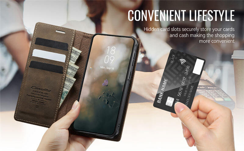 CaseMe Samsung Galaxy S21 Plus Wallet Case