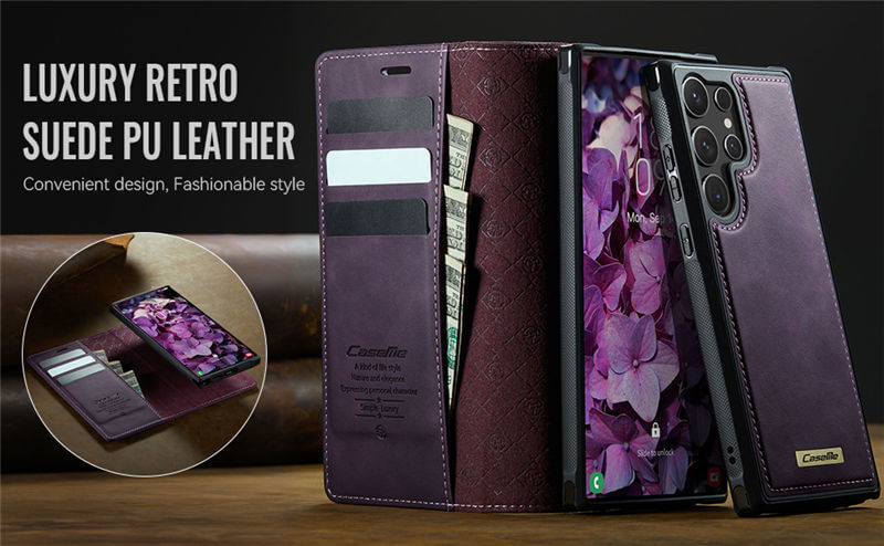 CaseMe Samsung Galaxy S23 Ultra Wallet Case