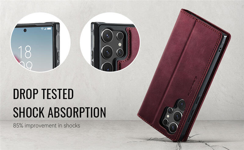 CaseMe Samsung Galaxy S23 Ultra Wallet Case