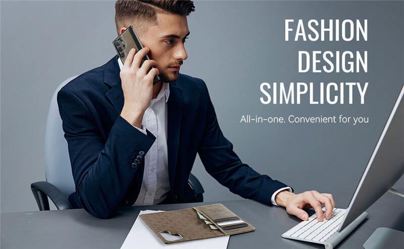 CaseMe Samsung Galaxy S23 Ultra Wallet Case