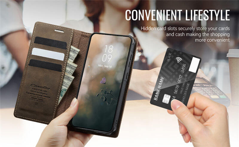 CaseMe Samsung Galaxy S23 Plus Wallet Case