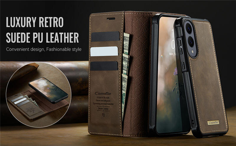 CaseMe Samsung Galaxy S25 Edge Wallet Case