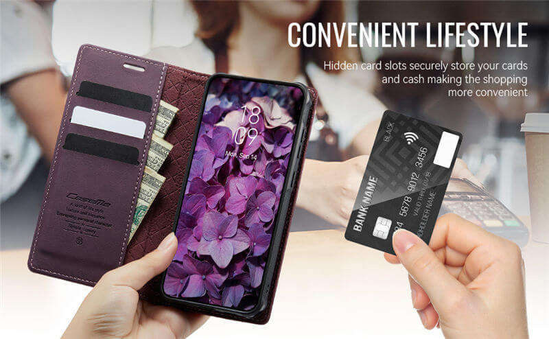 CaseMe Samsung Galaxy S25 Edge Wallet Case