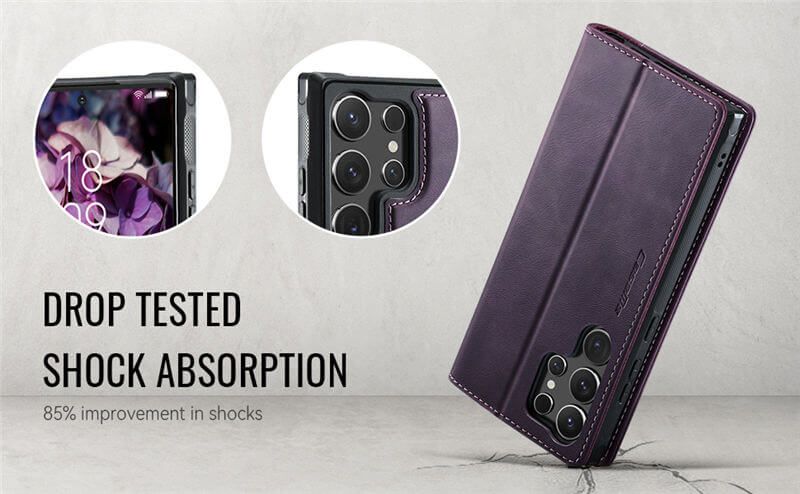 CaseMe Samsung Galaxy S25 Ultra Wallet Case