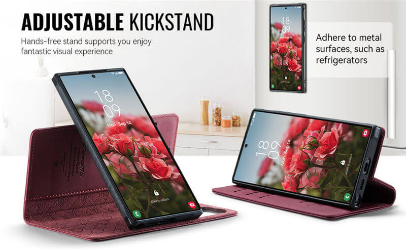 CaseMe Samsung Galaxy S25 Ultra Wallet Case