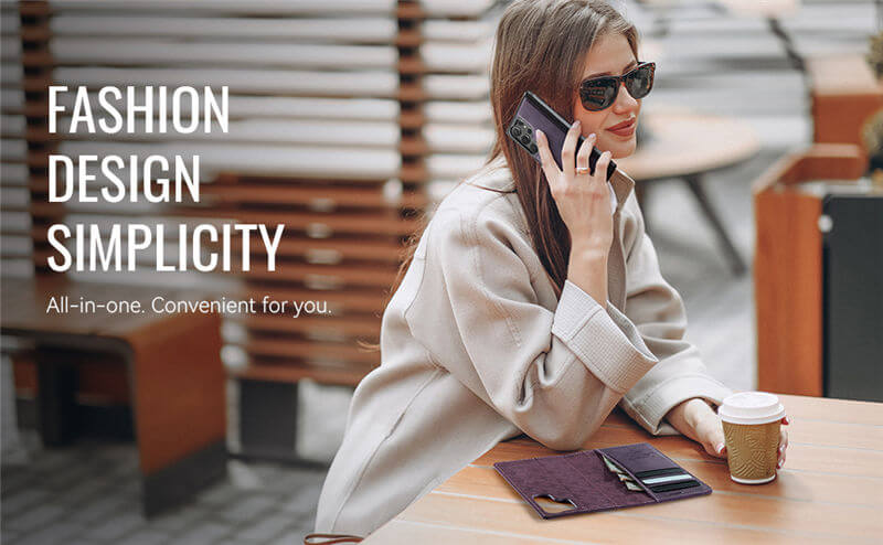 CaseMe Samsung Galaxy S24 Ultra Wallet Case