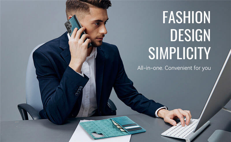 CaseMe Samsung Galaxy S25 Ultra Wallet Case