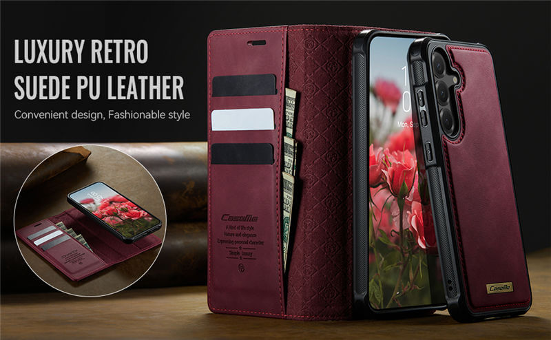 CaseMe Samsung Galaxy S24 Wallet Case