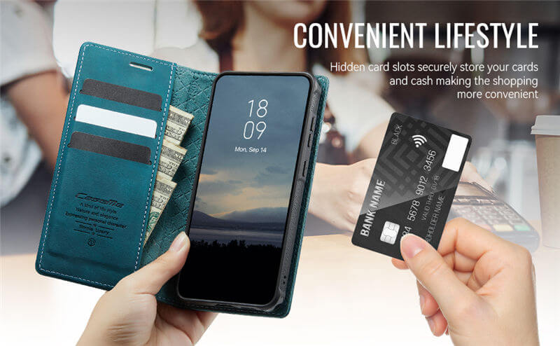 CaseMe Samsung Galaxy S25 Wallet Case