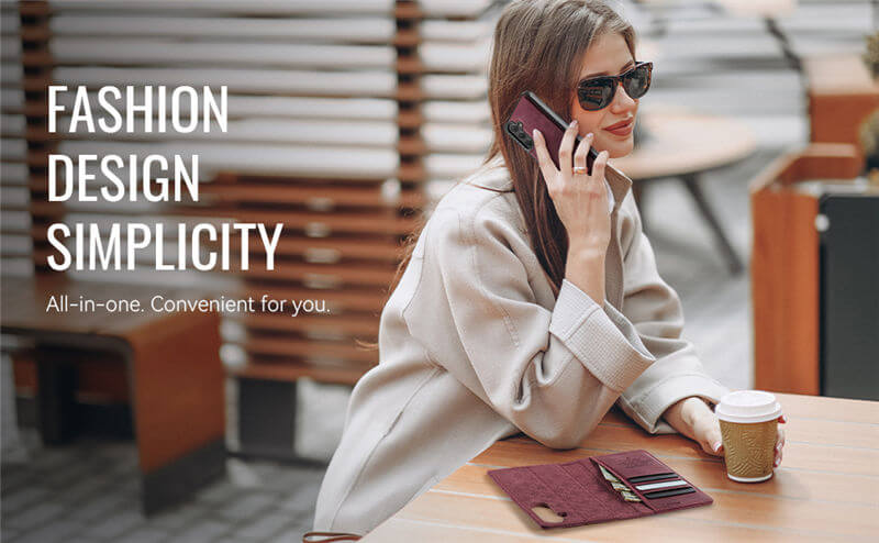 CaseMe Samsung Galaxy S25 Wallet Case