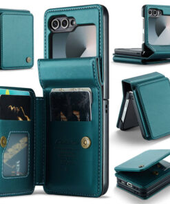 CaseMe Samsung Galaxy Z Flip7 FE RFID Blocking Card Holder Case