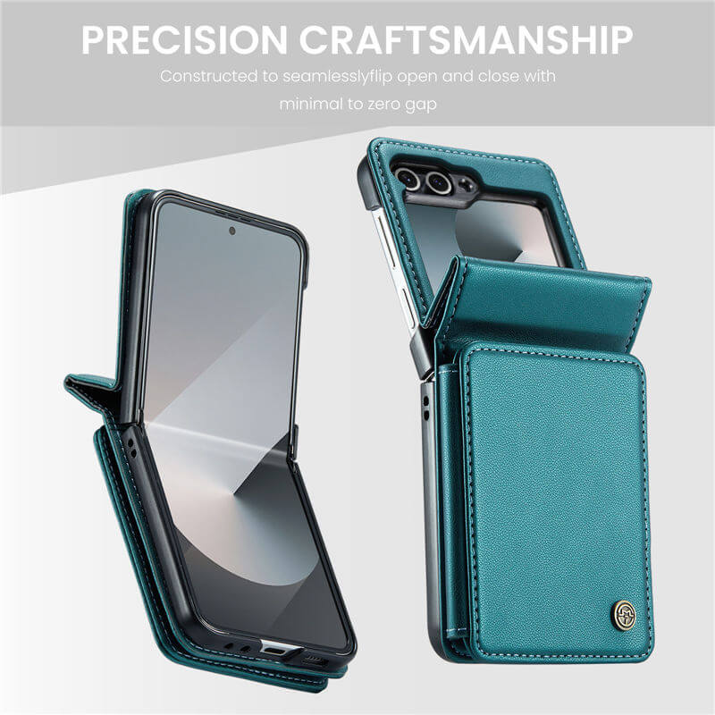 CaseMe Samsung Galaxy Z Flip7 FE RFID Blocking Card Holder Case - Image 7