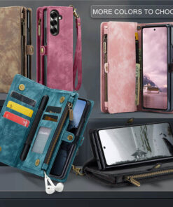 Alternative view of CaseMe Samsung Galaxy Z Fold7 Wallet Case with Wrist Strap