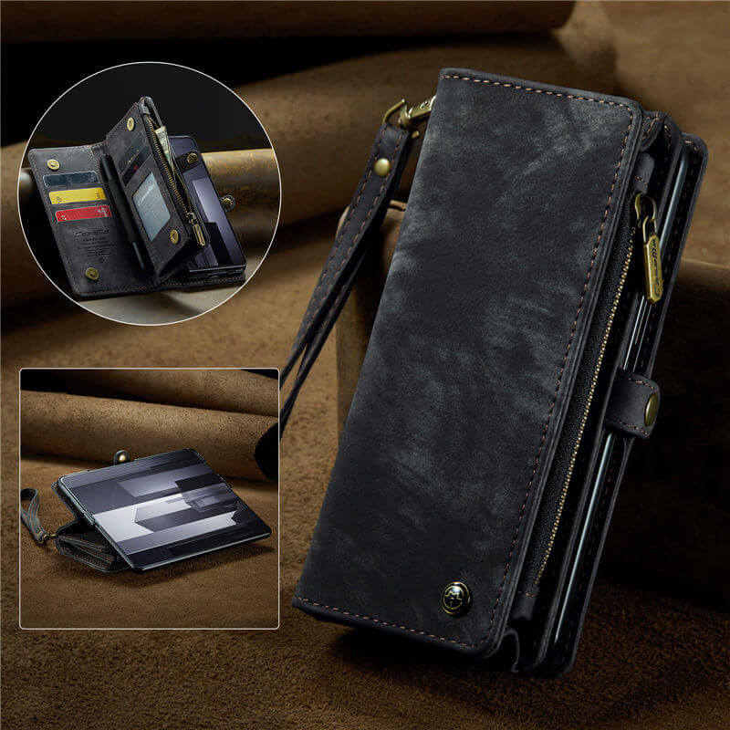 CaseMe Samsung Galaxy Z Fold7 Wallet Case with Wrist Strap - Image 3