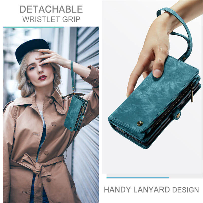CaseMe Samsung Galaxy Z Fold7 Wallet Case with Wrist Strap - Image 9